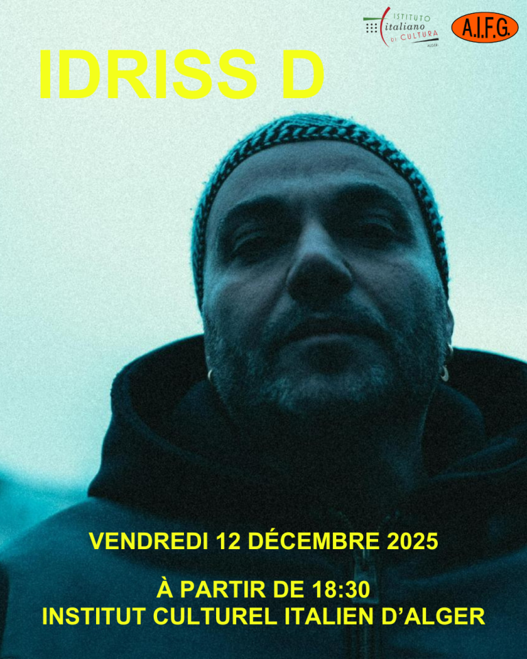 Locandina – concerto Idriss