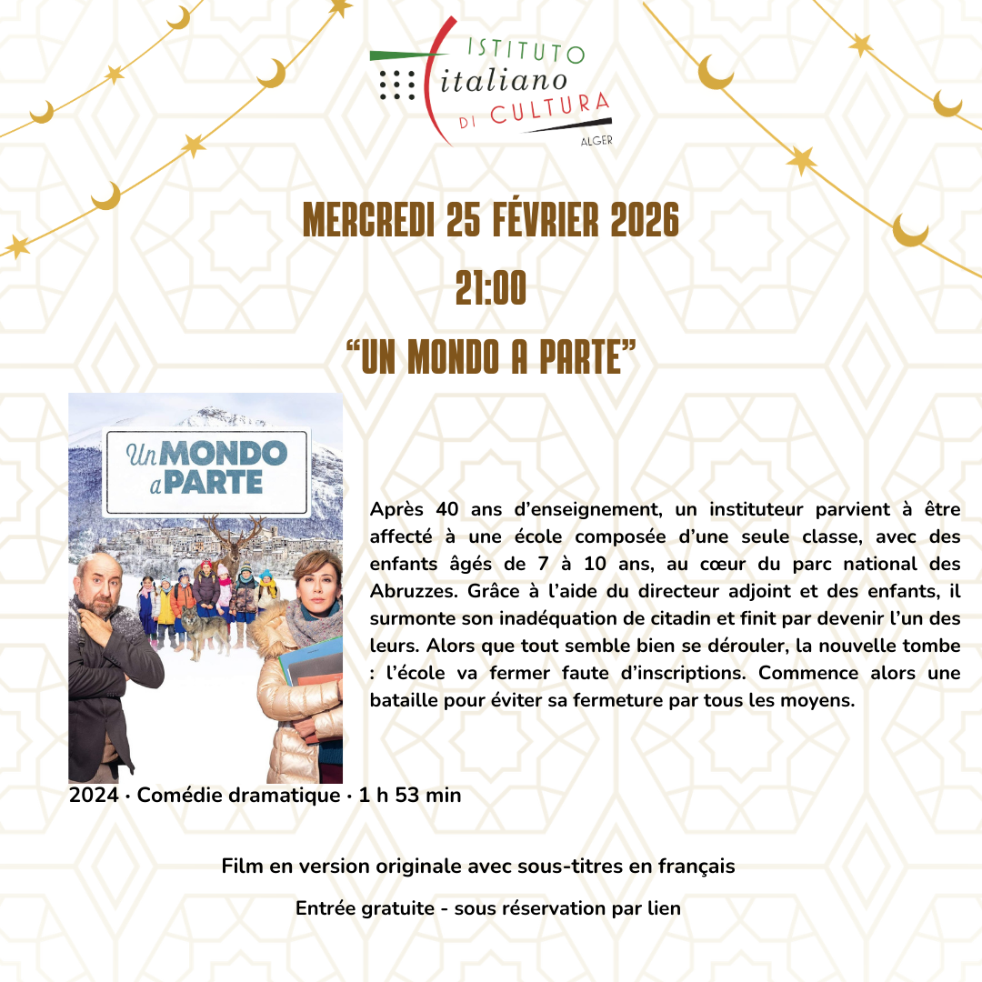 Un mondo a parte – mercoledì 25 febbraio – ore 21:00