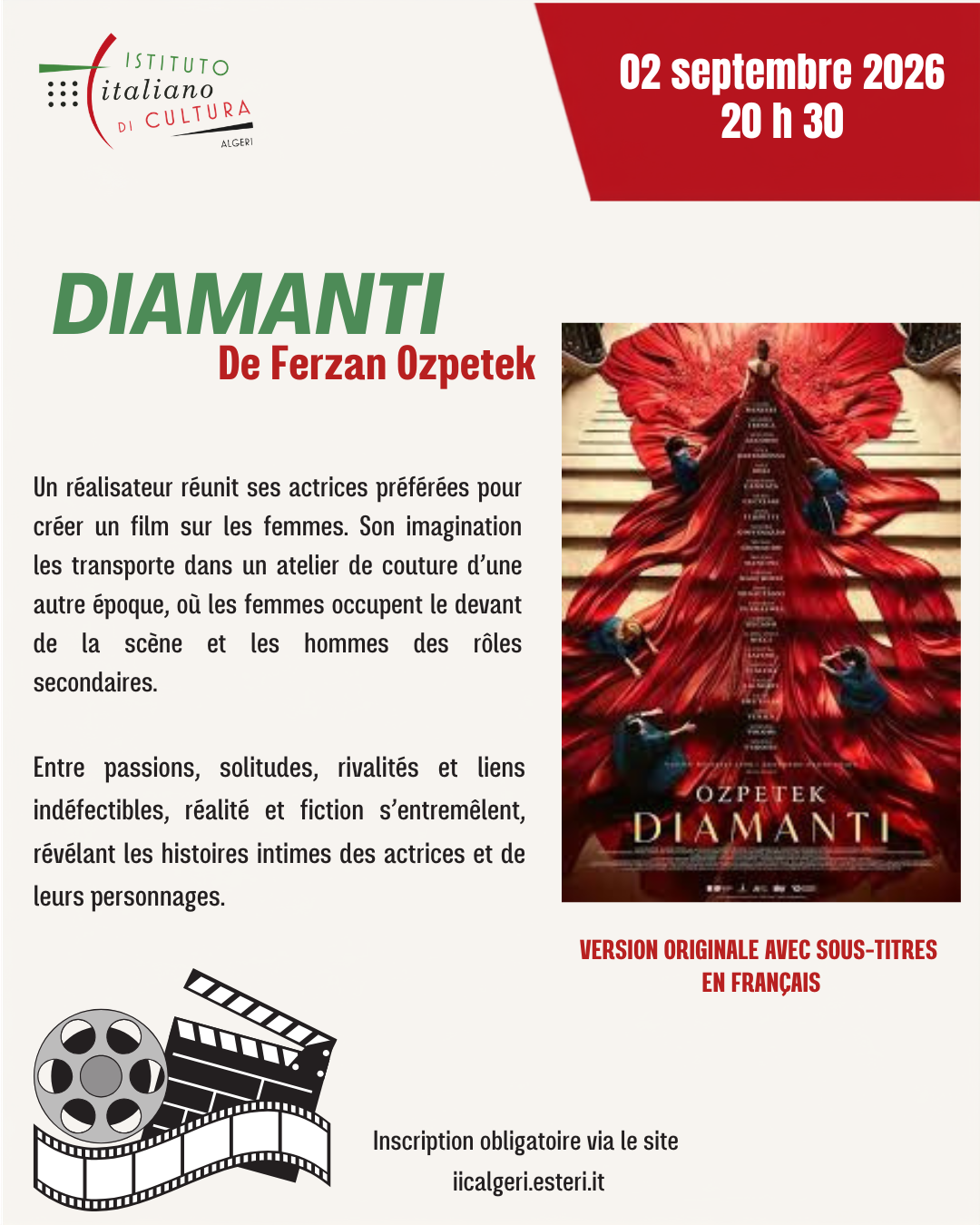 Cinéma sous les étoiles – DIAMANTI FR