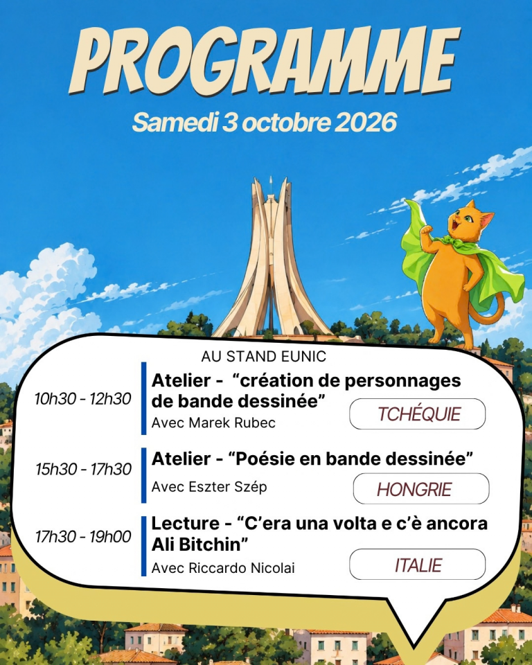 Programme 3 octobre